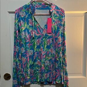 Lilly Pulitzer Tropical Floral Pullover